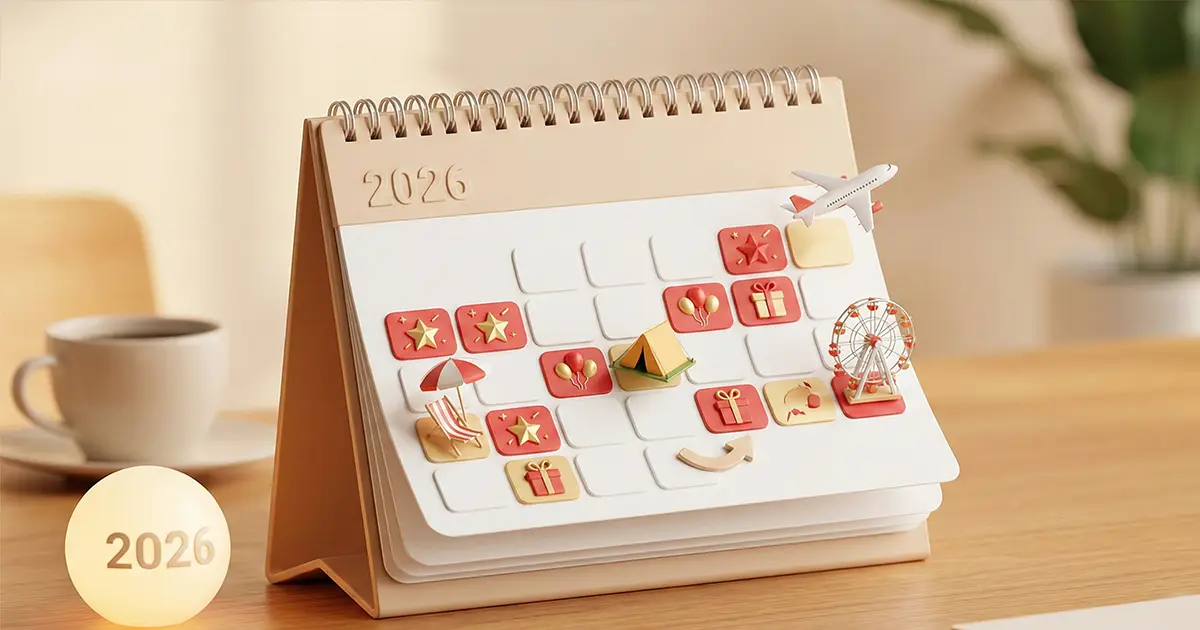 2026 공휴일 + 대체공휴일 + 연차 꿀팁 총정리